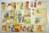 (31) Early 1900's Funny Postcards (Sells Together)