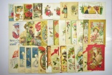 (34) Early 1900's Christmas Postcards (Sells Together)