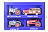 1989 JI Case Limited Edition 1/64 Scale Set In Presentation Box