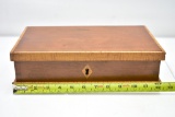 Early Wooden Dovetail Dresser Box