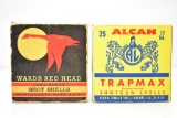 (1 Full/ 1 Not Original Shells) - Vintage Wards Red Head & Alcan (Sells Together)