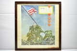 Large Iwo Jima Framed Print