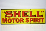 Shell Motor Spirit Enamel Sign