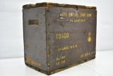 WWII T3AGD U.S. Army 12 Ga. Shotgun Shell Wooden Crate