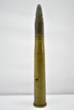 1942, WWII U.S. Navy 40mm Brass Training Cartridge