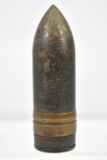 Circa WWII Artillery Projectile (Unknown Cal.)
