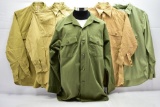 (5) Vintage U.S. Military Shirts (Sells Together)
