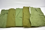 (5) Pairs Of Vintage Military Trousers (Sells Together)