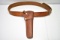Hunter Co. Western Style Belt & Holster- Brown Leather