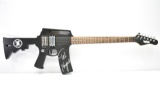 NRA Special Edition AR Electric Guitar Signed By Ted Nugent