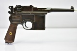 1920's German Mauser, C-96 (Broomhandle), 7.63mm Cal., Semi-Auto