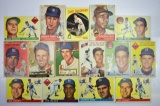 (15) 1950's Topps Baseball Cards (Sells Together)