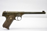 1926 Colt, Automatic Target Pistol (Pre-Woodsman), 22 LR Cal., Semi-Auto