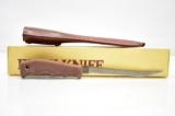 Buck Filet Knife #123 With Sheath & Box