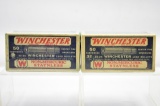 2 Vintage Boxes Of Winchester 32 Cal. Ammo (100 Rounds)