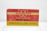 Vintage Box Of Winchester 25-20 W.H.V. Cal. Ammo (50 Rounds)