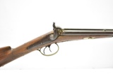 Circa 1850's Robbins & Martin Double Barrel Kentucky Rifle