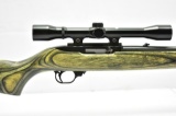Ruger, Model 10/22 Carbine Deluxe Sporter, 22 LR Cal., Semi-Auto W/ Weatherby Scope