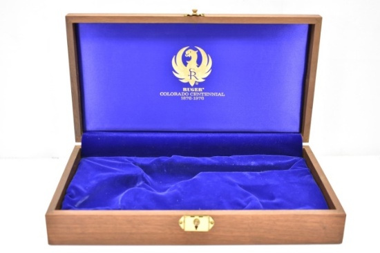 Wooden Ruger Display Box - NO GUN