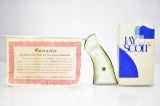 Jay Scott Laminated White (Pearl) Revolver Grips In Box