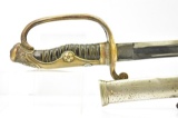 WWII Japanese Officers' Dress Sword W/ Scabbard