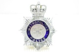 Vintage British Metropolitan Police Cap Badge