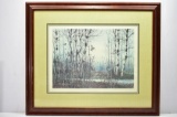 1971 Signed David Hagerbaumer Framed Print - 