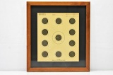 Vintage U.S. Army Framed Target