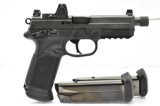 FN, Custom FNX-45 Tactical Combat, 45 ACP Cal., Semi-Auto In Case W/ Accessories