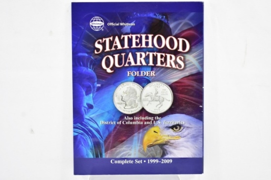 (56) Statehood Quarters In Book 1999-2009