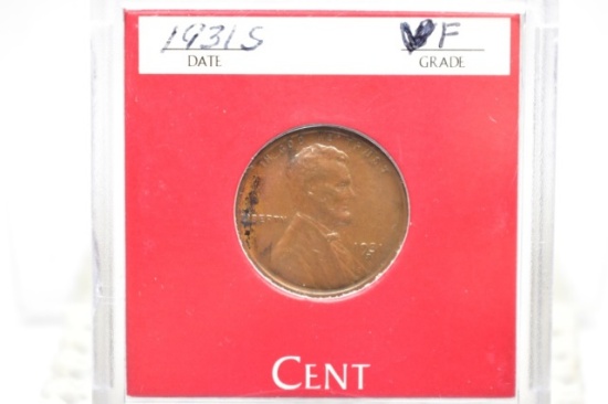 1931-S Wheat Penny