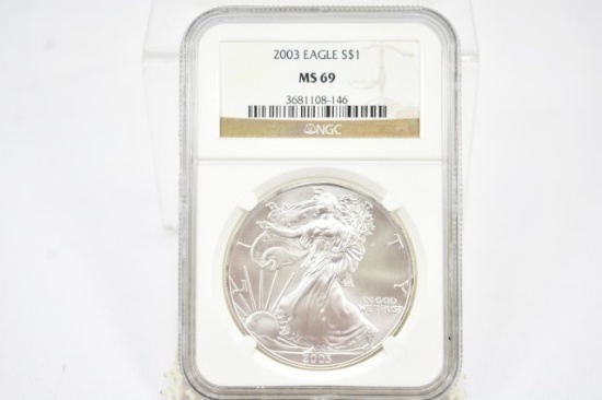 2003 One Ounce American Silver Eagle