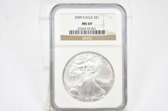 2009 One Ounce American Silver Eagle