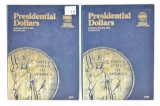 (39) Presidential Dollars In Books 2007-2016 (2 Books)