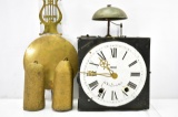Circa Late 1800's, Bore' Clock