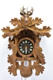 Vintage, Regula German Wood Carved, Cuckoo Clock