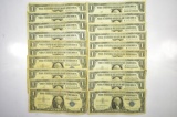 (20) One Dollar Silver Notes