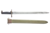 1942 WWII U.S. M1 Garand Bayonet W/ Sheath