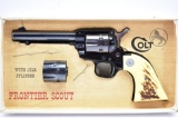 1965 Colt, Frontier Scout '62, 22 LR & Mag Cal., Revolver In Original Box