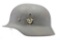 WWII German Police M35 Helmet