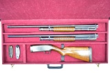 1919 Winchester, Model 12 Dual Barrel Set, 12 Ga., Pump In Case