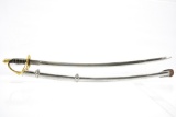 Reproduction U.S. Model 1850 Foot Officers' Sword W/ Scabbard