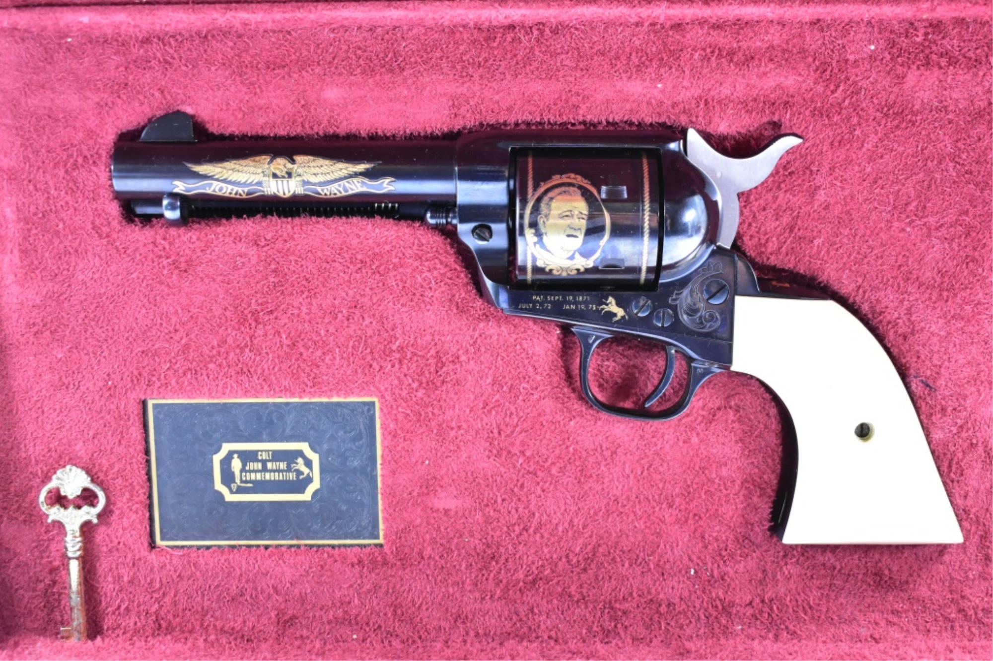 THE JOHN WAYNE REVOLVER 金属製モデルガン John Wayne's True Grit Revolver | Rock Island Auction