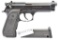 Beretta, Model M9, 9mm Luger Cal., Semi-Auto, (W/ Case & Box), SN - M9-160953