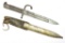 Remington M1899 Bayonet With Scabbard & Frog