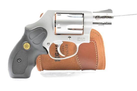 S&W, 637-2 Gunsmoke "Wyatt Deep Cover", 38 Spl. Cal., Revolver, (W/ Leather Holster), SN - CWW1071