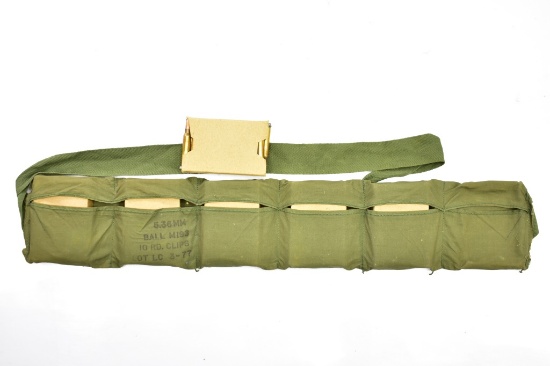 1970 U.S. Vietnam Ammo Belt With Original Ammo