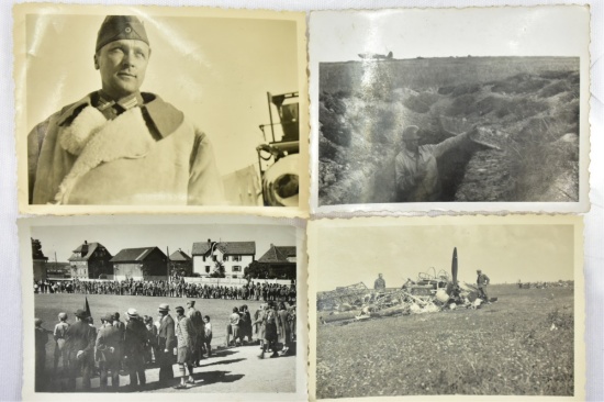 (4) Original WWII German Photographs