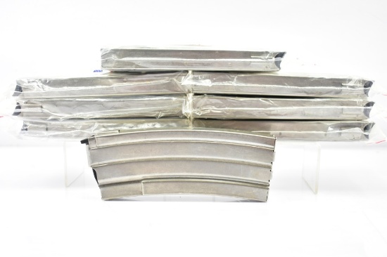 (8) 223 Rem./ 5.56 Nato Caliber (Ruger Mini-14) 30-Round Magazines, Stainless