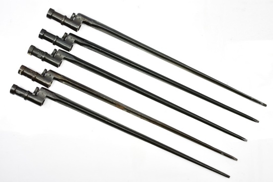 (5) 4-Sided Locking Socket Bayonets